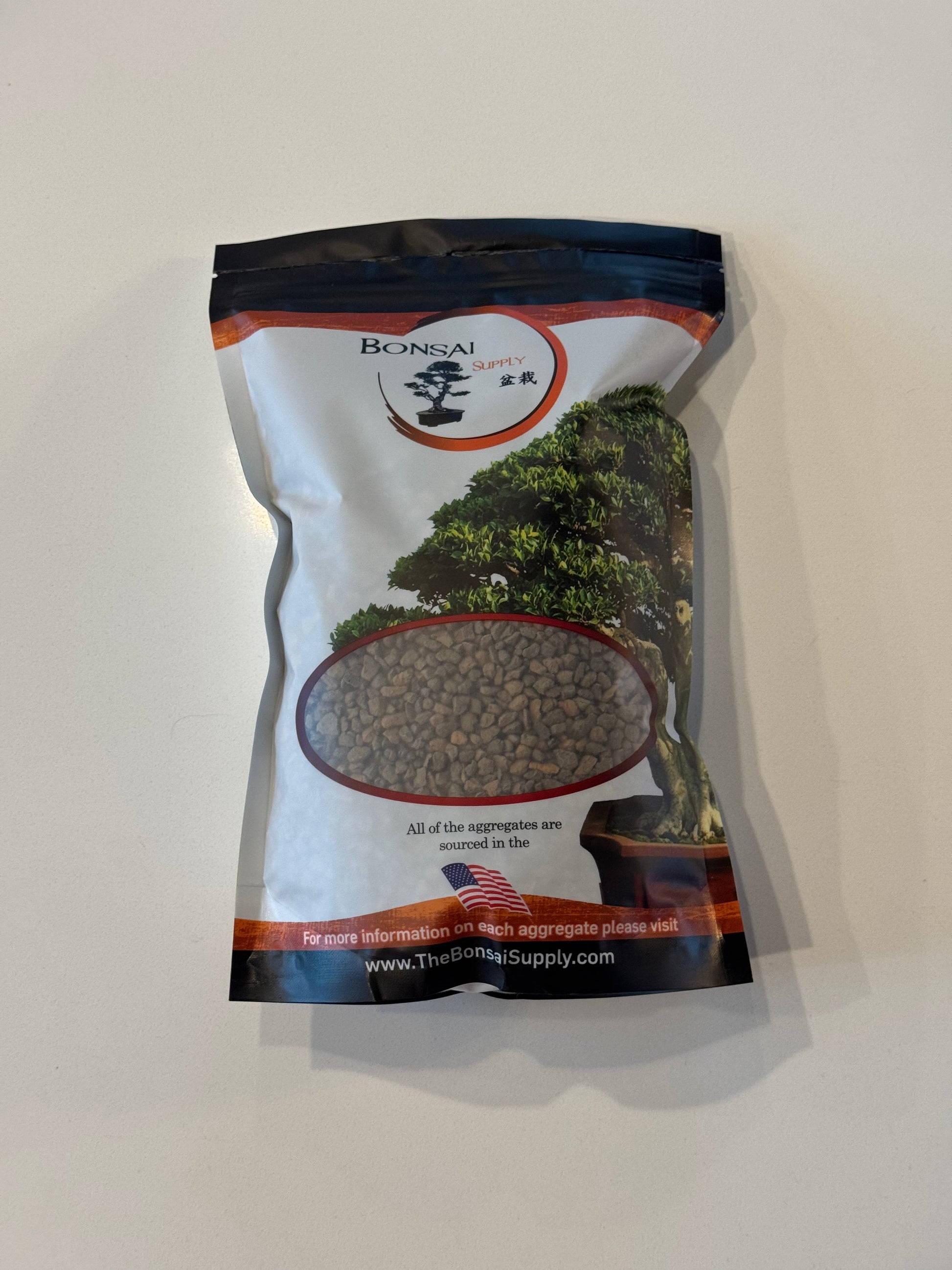 Expanded Shale close-up showing particle size - The Bonsai Supply