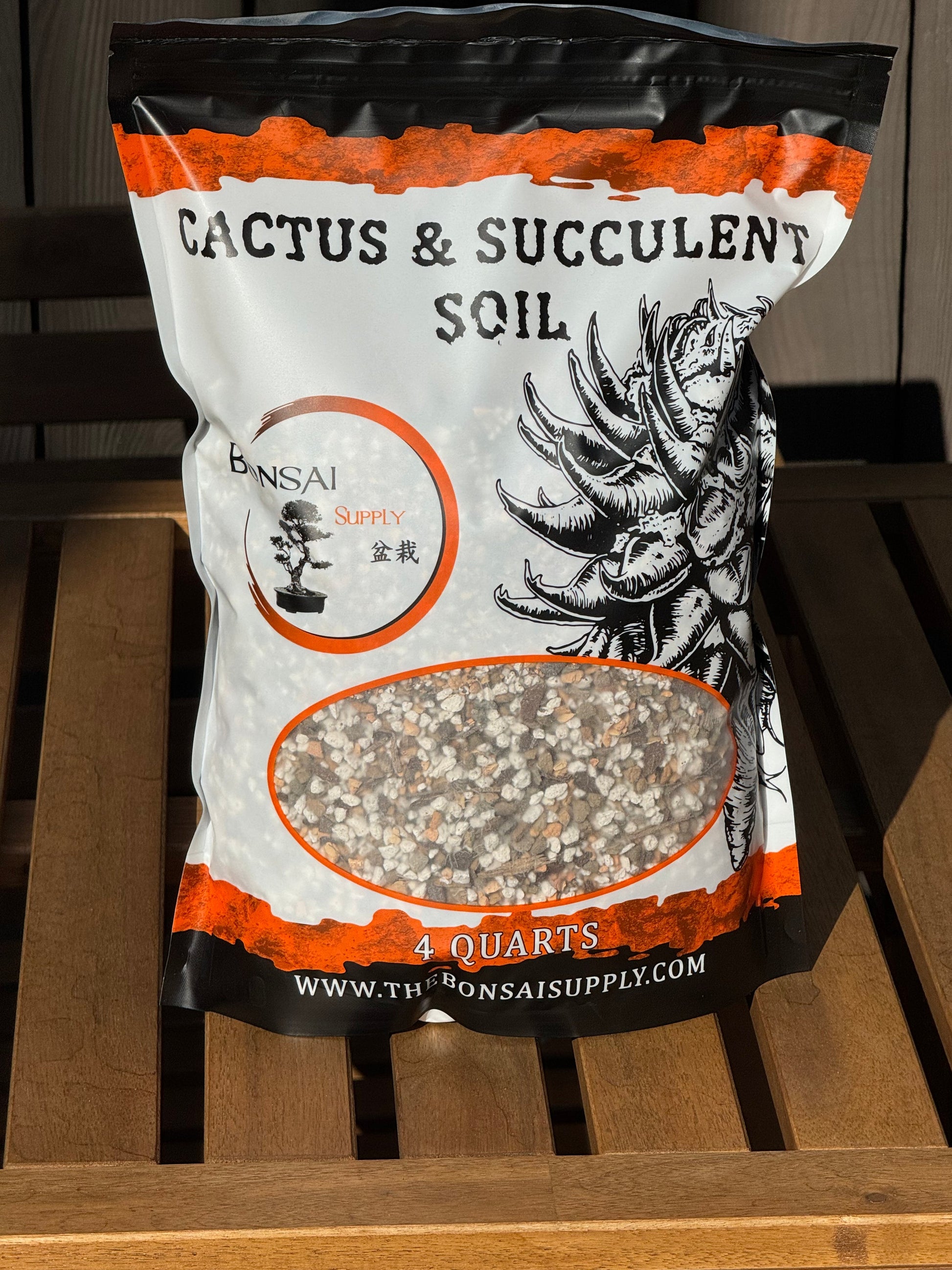Cactus and Succulent Soil Fine Mix for smaller pots and plants - The Bonsai Supply