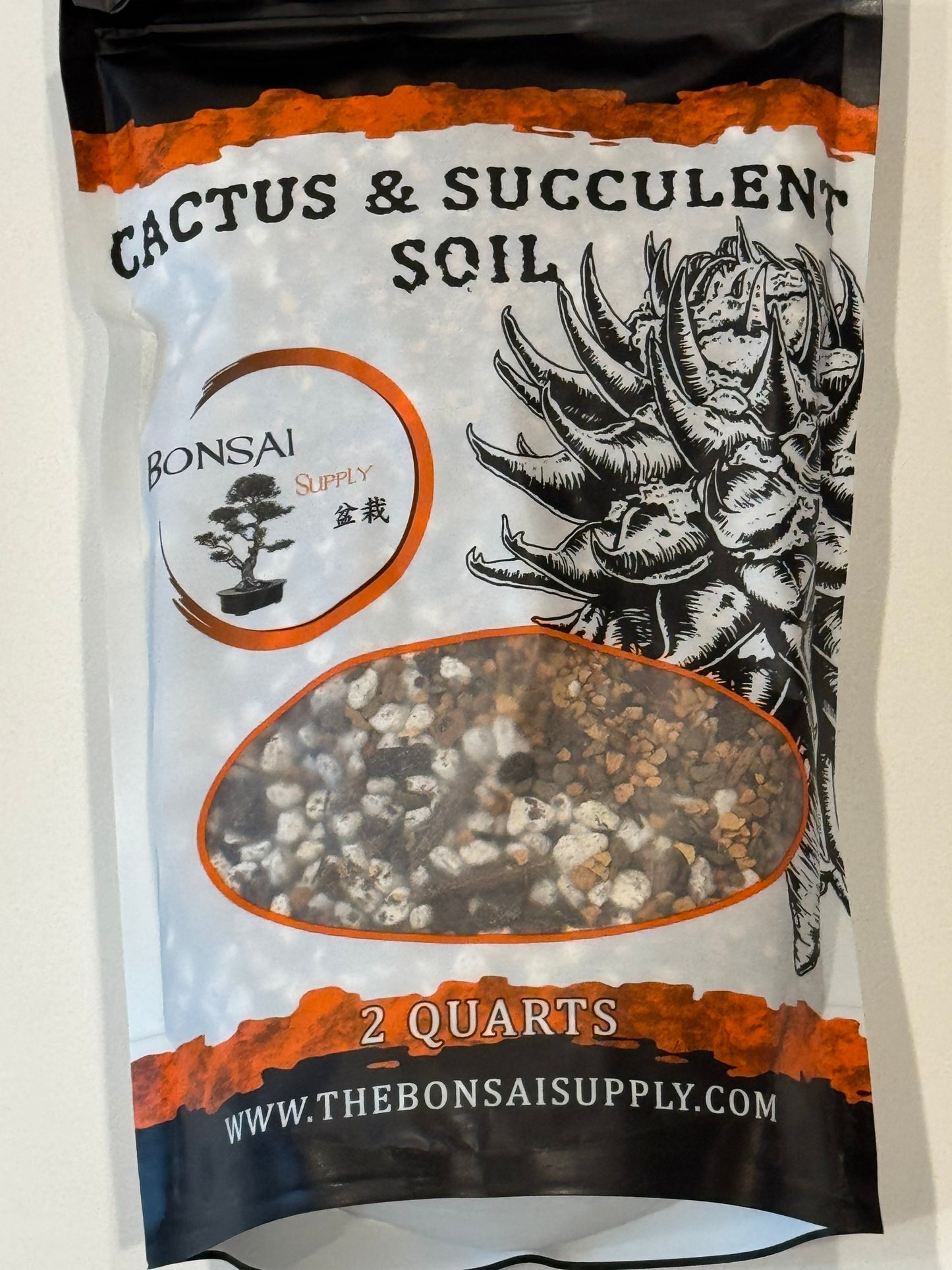 Cactus and Succulent Coarse Mix bagged product - The Bonsai Supply