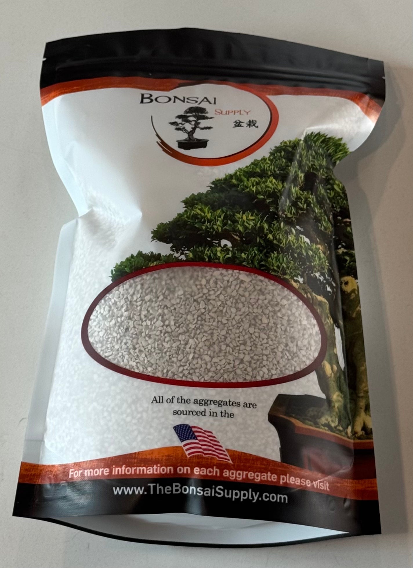 Diatomaceous Earth close-up showing granular particle size - The Bonsai Supply