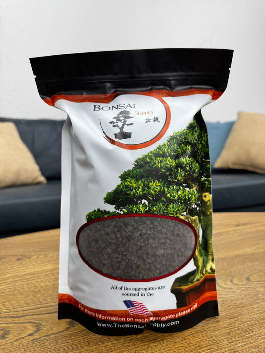 Fine Black Lava Rock 1/8 to 3/16 inch for shohin bonsai soil - The Bonsai Supply