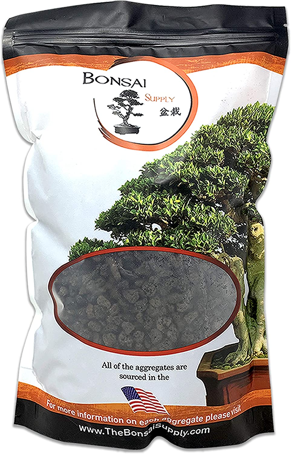bonsai lava Coarse Black Lava Rock 1/4